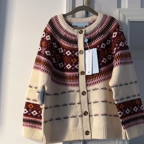 Hill House Home Tiny Ren Cardigan (11y/12y) NWT - Picture 1 of 1
